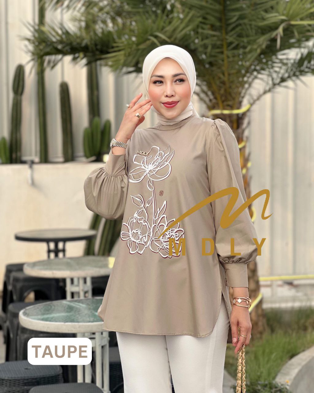 MDLY  baju atasan wanita Rhea Exclusive Blouse by Mdly