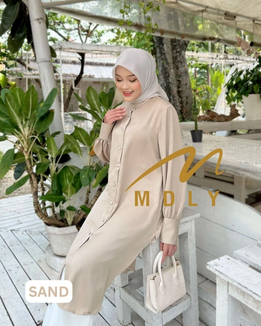 Image of MDLY baju atasan tunik wanita Alika Tunic by Mdly