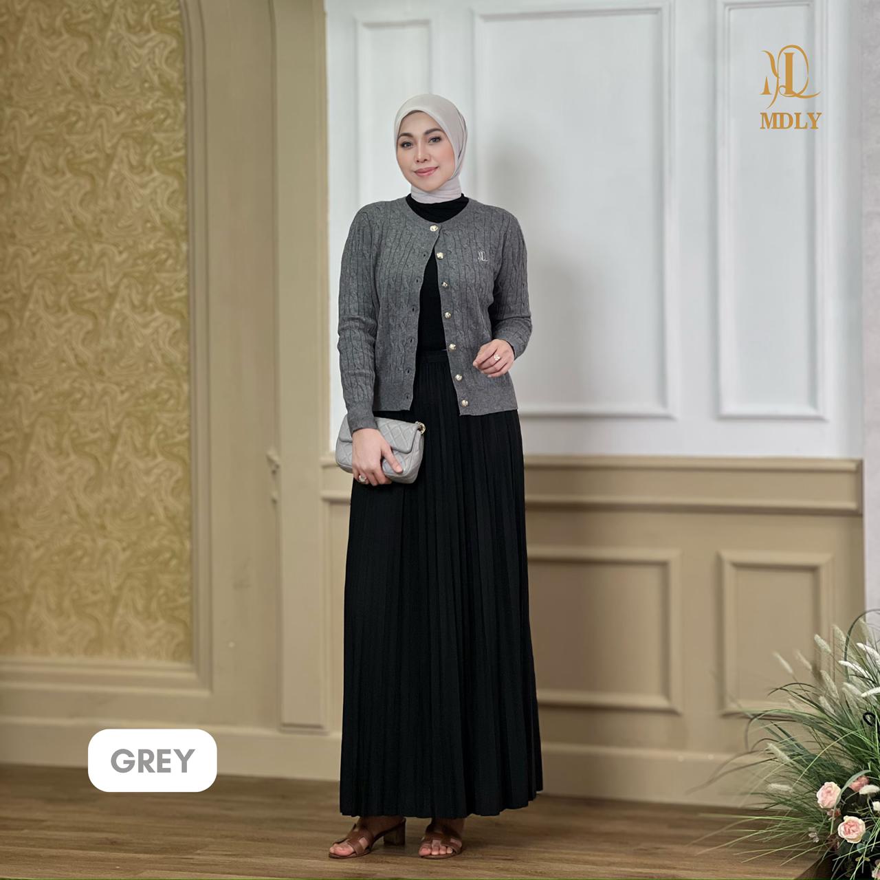 Classic Cable Knit Cardigan by MDLY