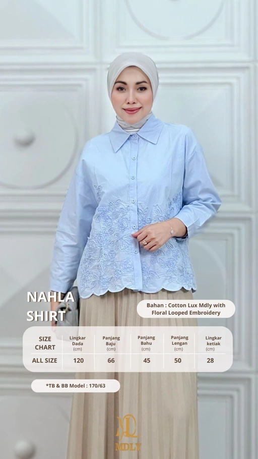 Image of Nahla Shirt New Shirt Collection by MDLY