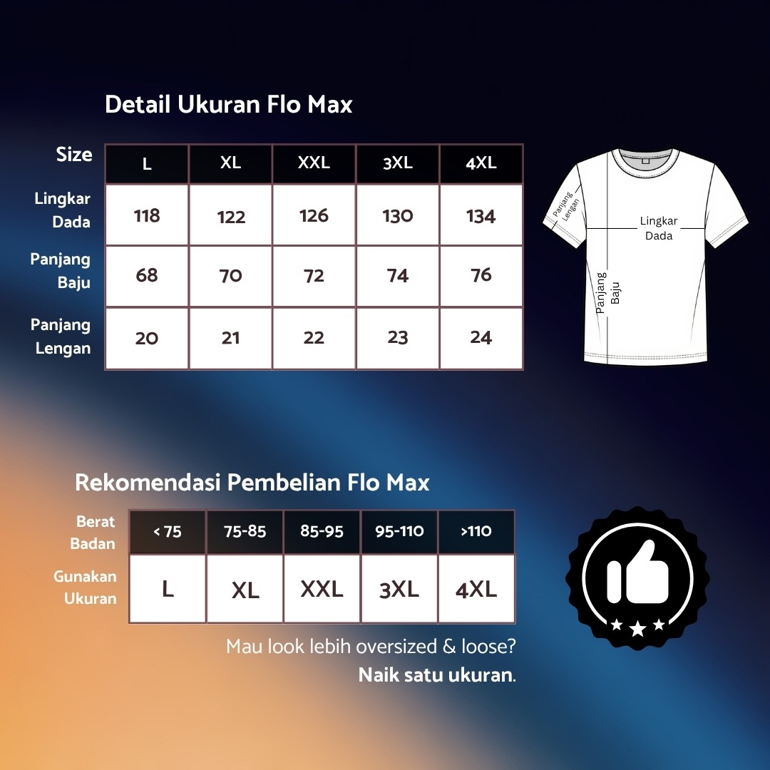 FLO Max Big Size Shirt