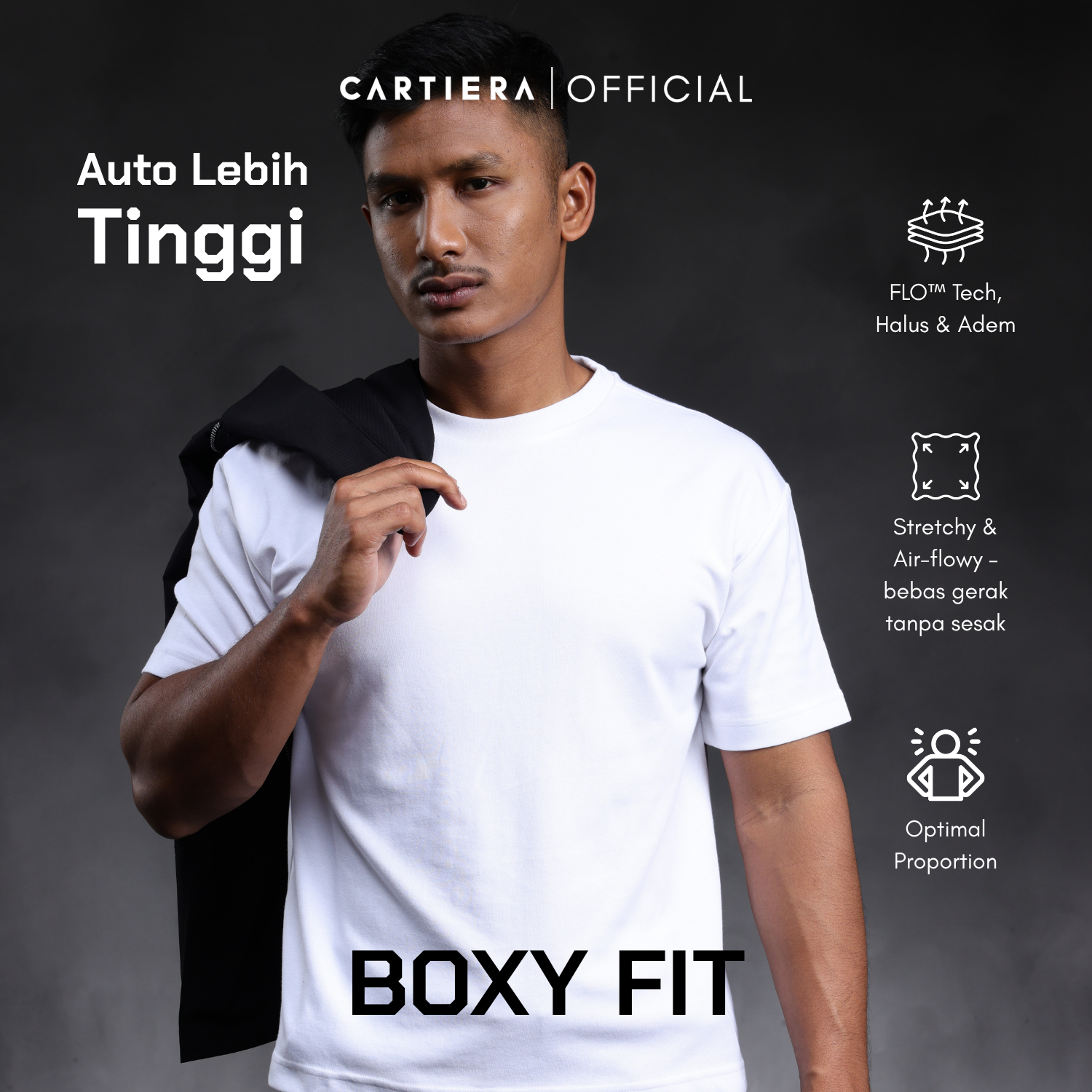  FLO Shirt Kaos Boxy