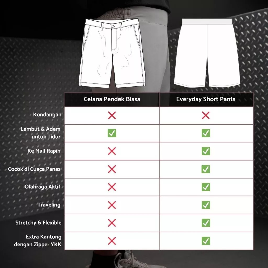 Everyday Short Pants 