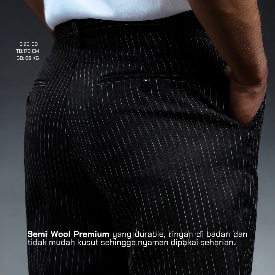Lino Stripe Pants