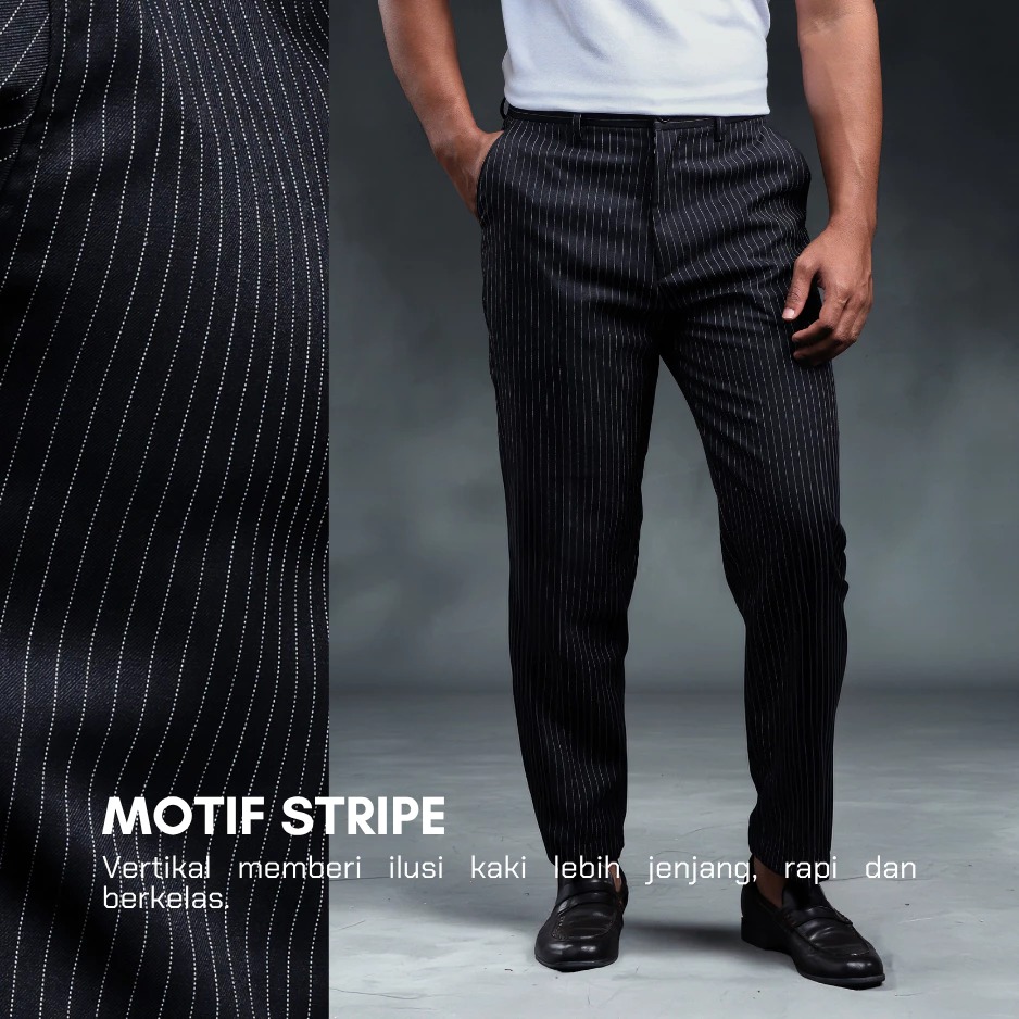 Lino Stripe Pants
