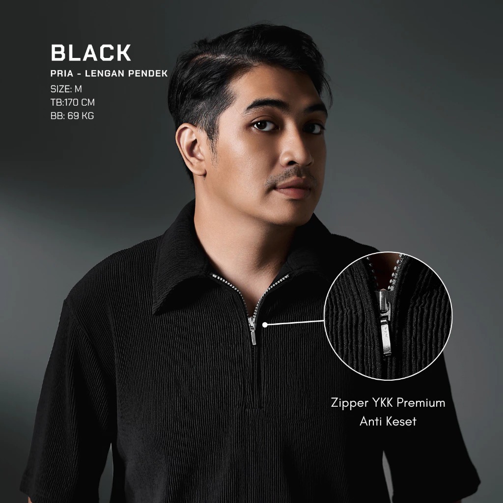 Flex Polo Half-Zip