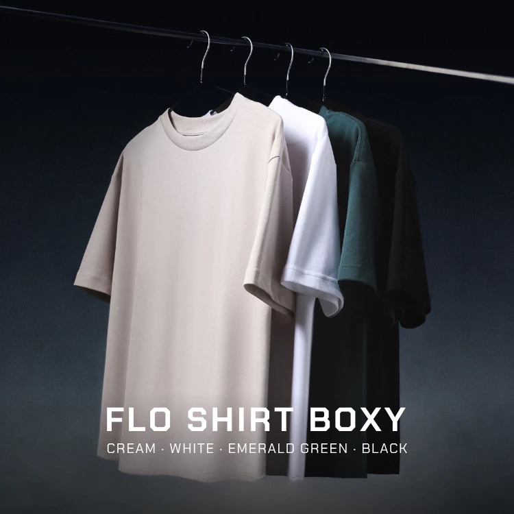  FLO Shirt Kaos Boxy