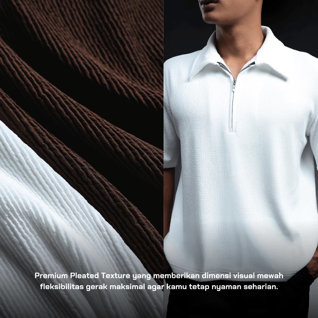 Flex Polo Half-Zip