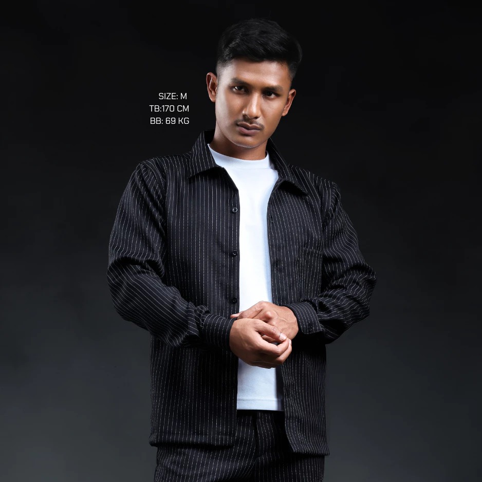 Lino Stripe Shirt 