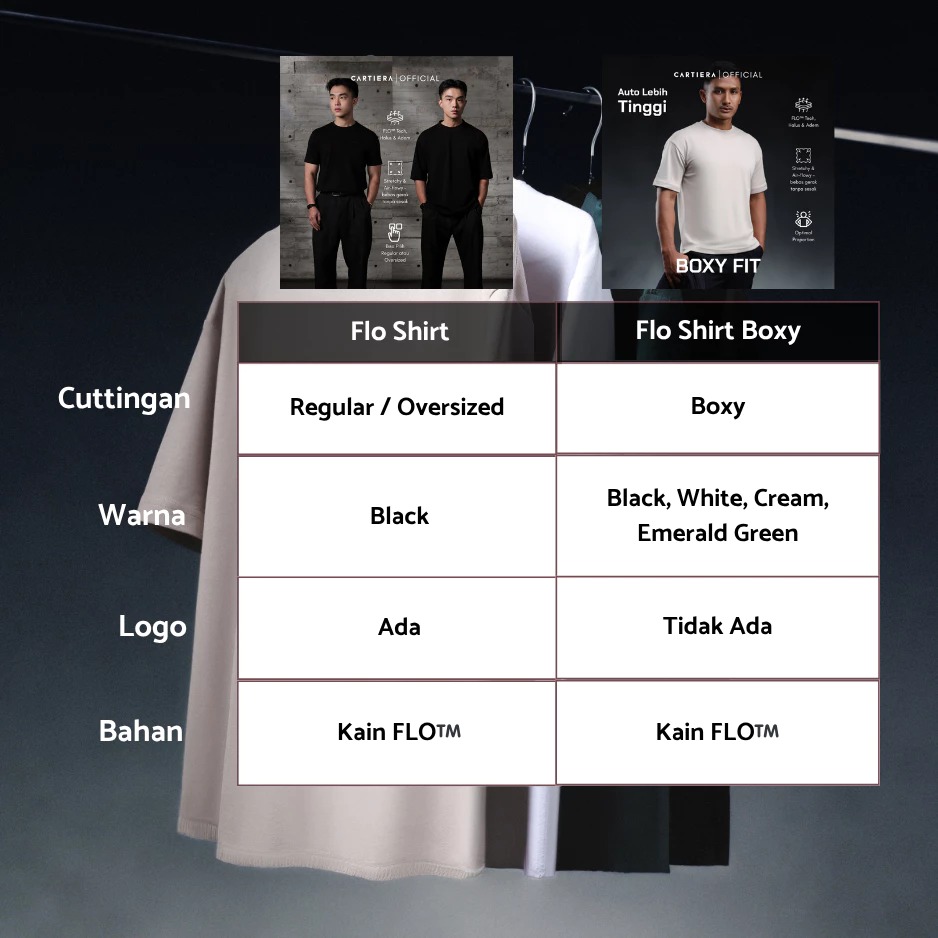  FLO Shirt Kaos Boxy