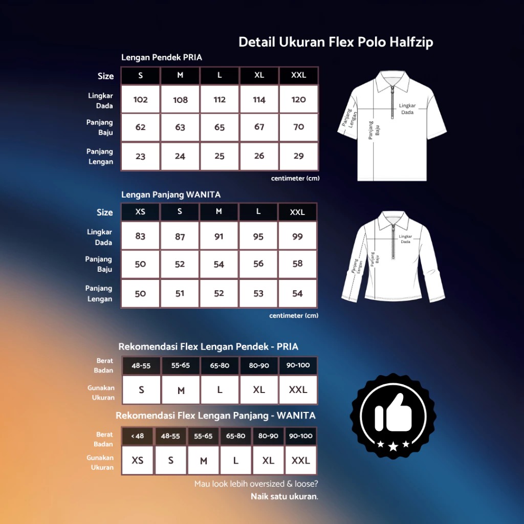 Flex Polo Half-Zip
