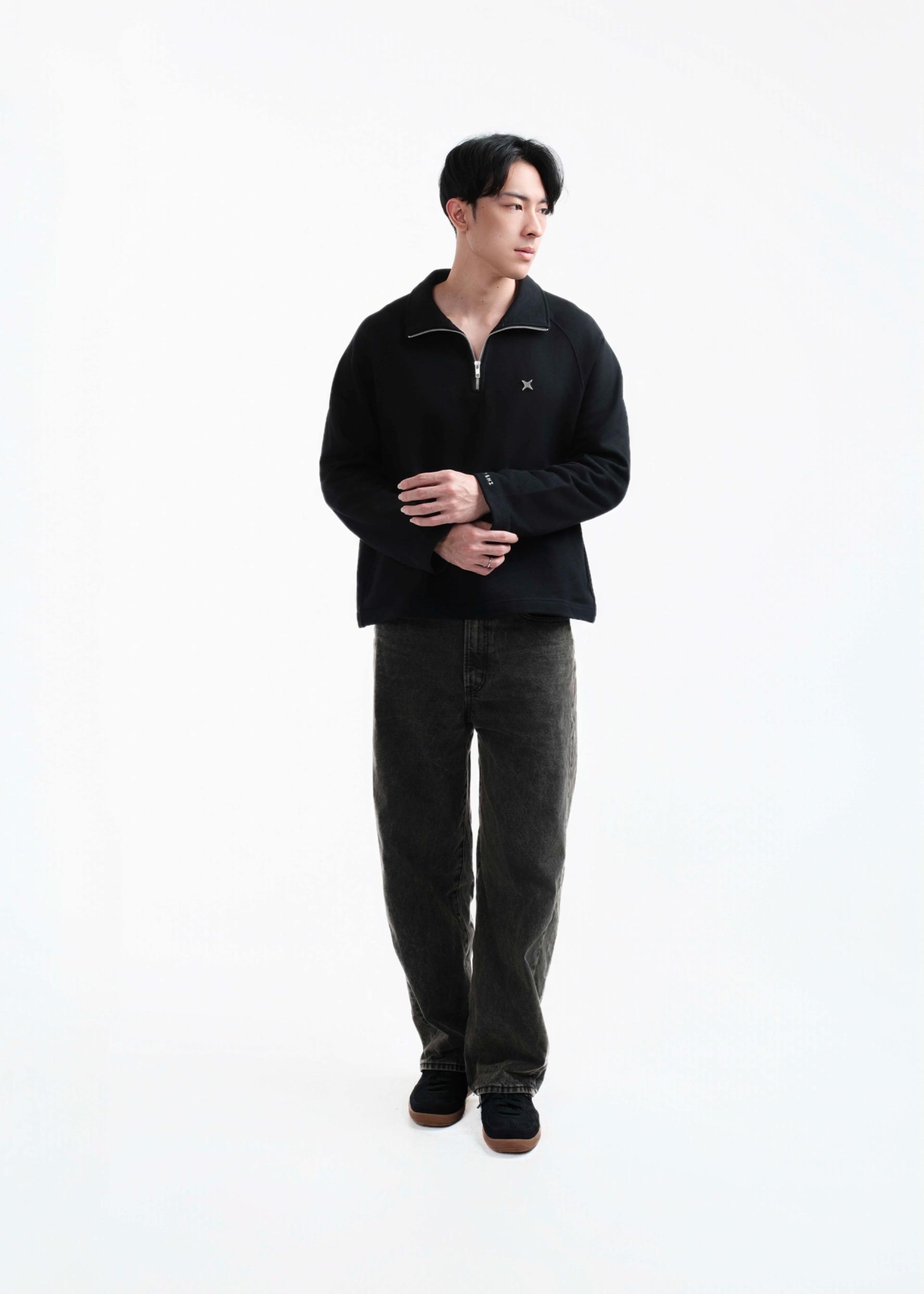 TIMTSHI Blueprint Hybird Longsleeve Black