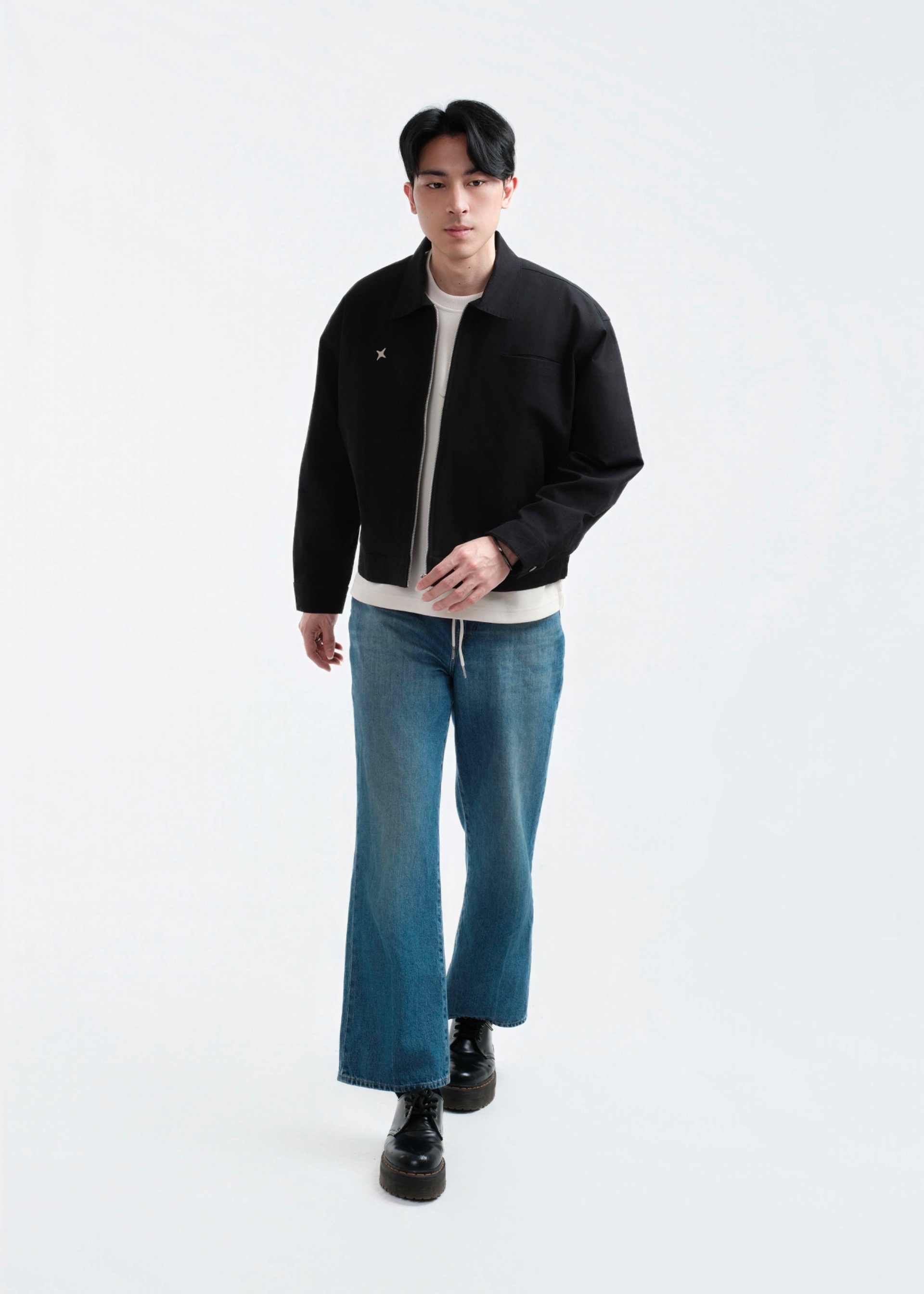 TIMTSHI Blueprint JACKET - Black