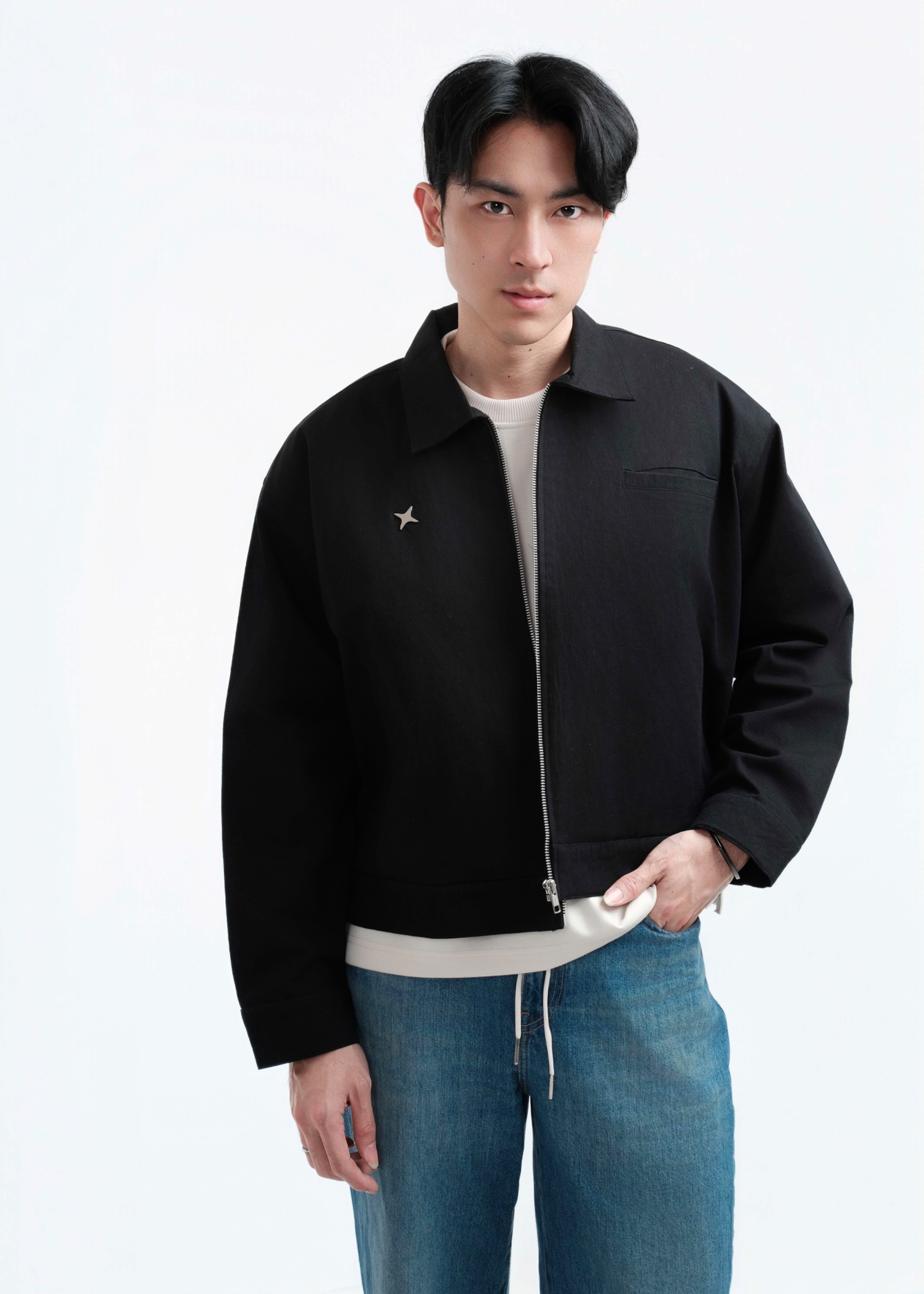 TIMTSHI Blueprint JACKET - Black