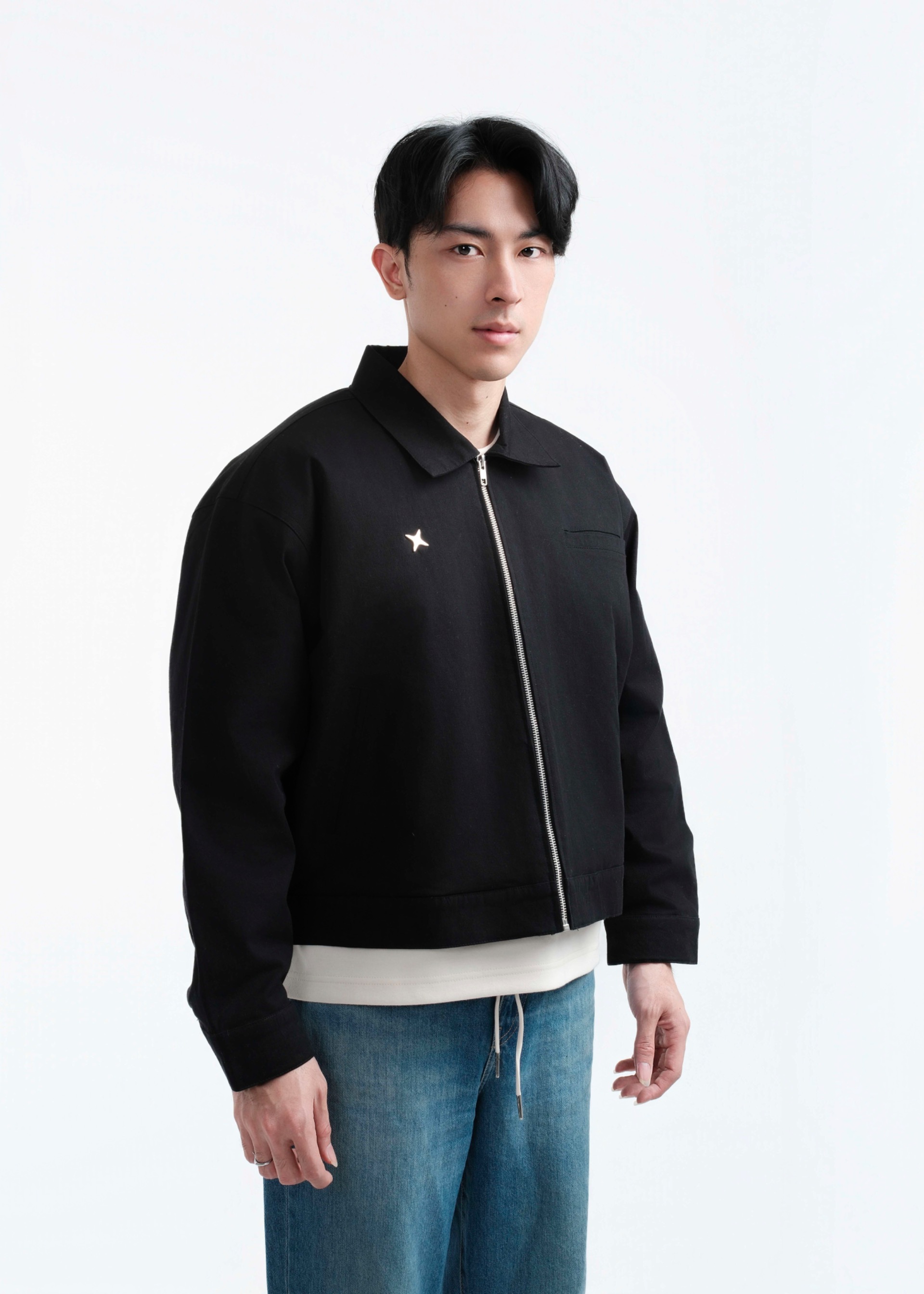 TIMTSHI Blueprint JACKET - Black
