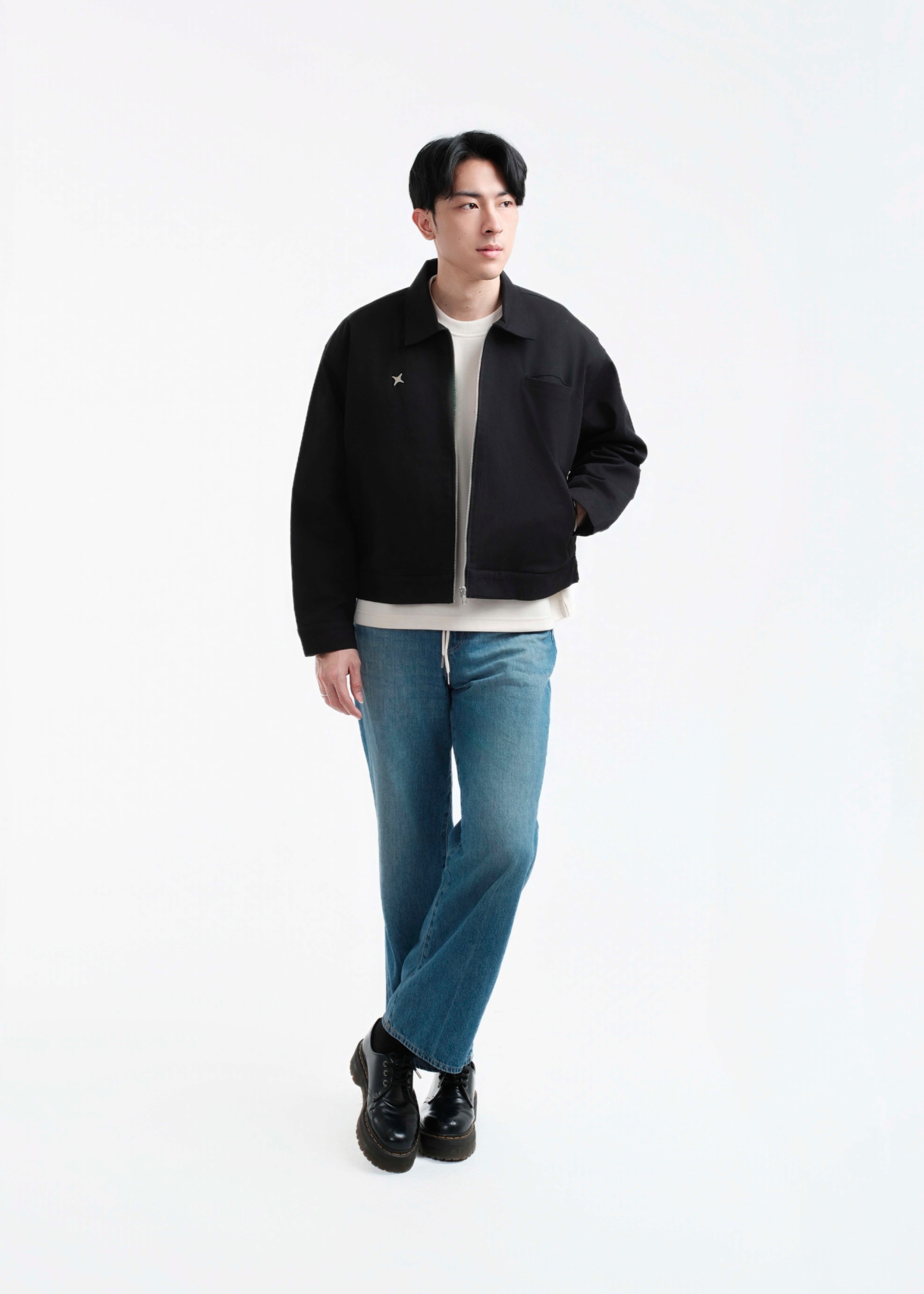 TIMTSHI Blueprint JACKET - Black