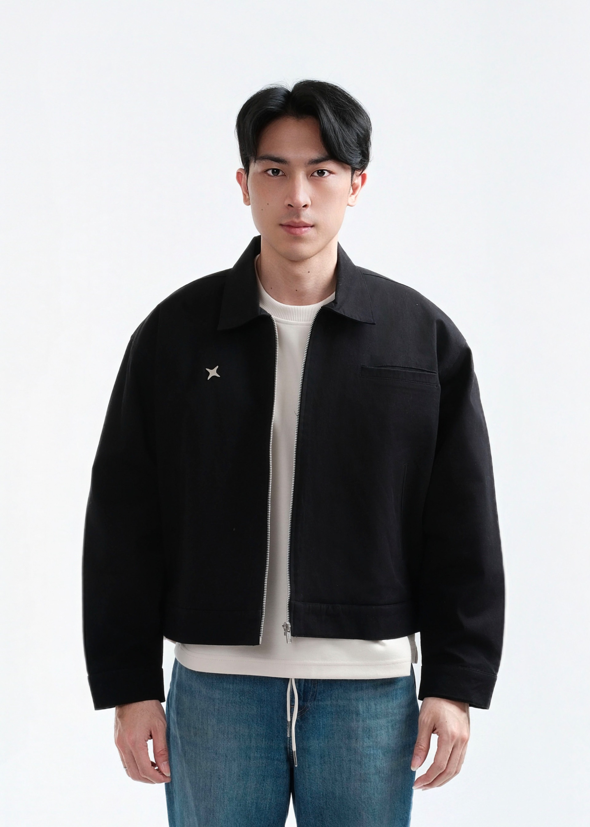TIMTSHI Blueprint JACKET - Black