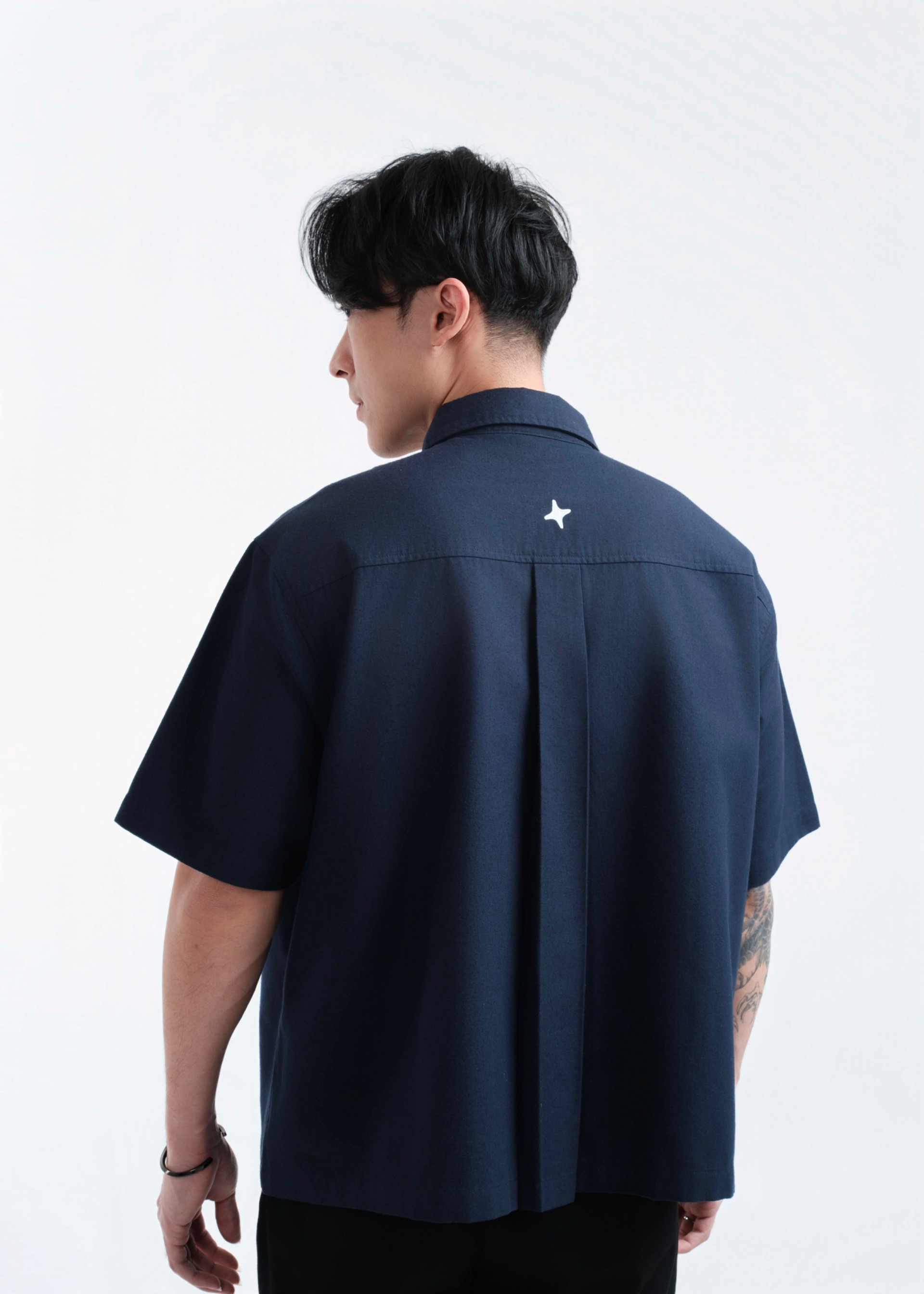 TIMTSHI Blueprint Shirt NAVY