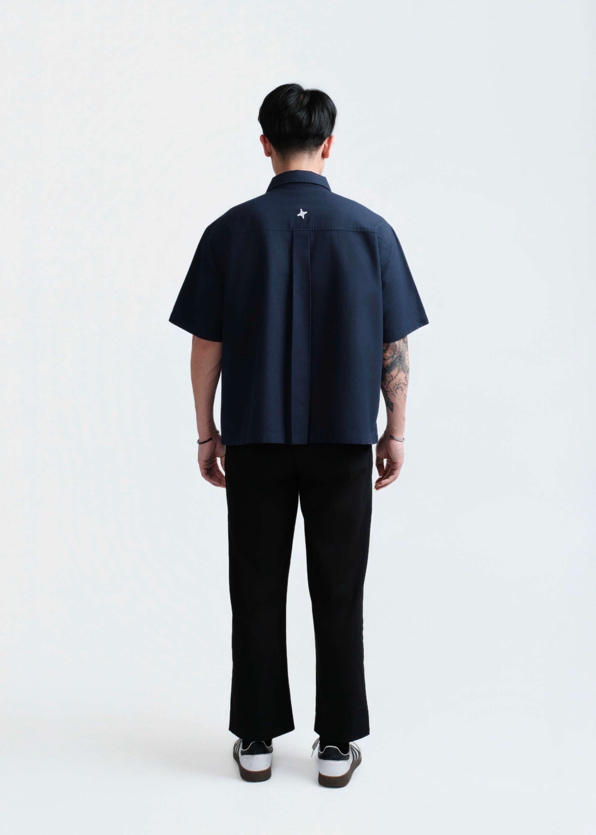 TIMTSHI Blueprint Shirt NAVY