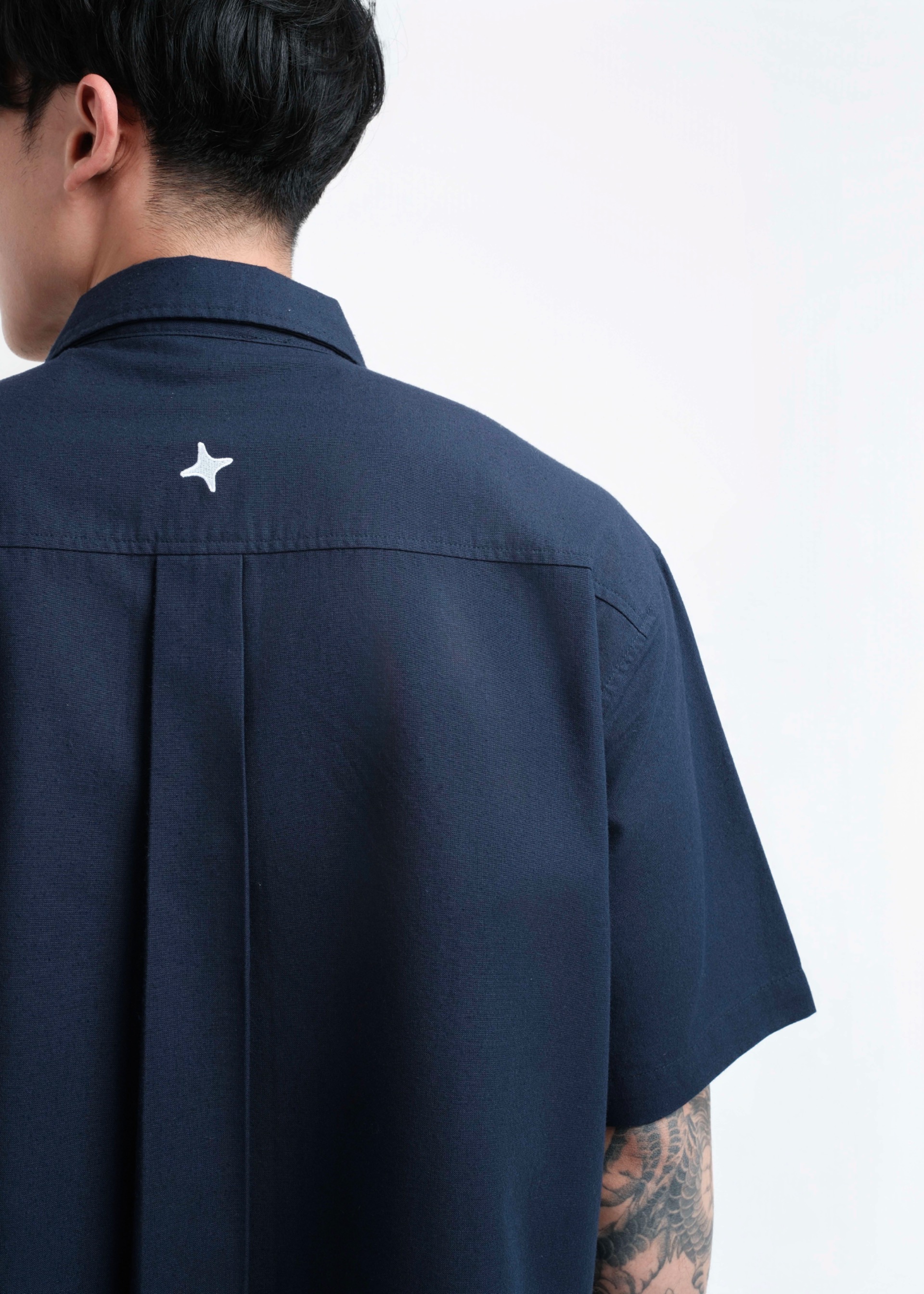 TIMTSHI Blueprint Shirt NAVY