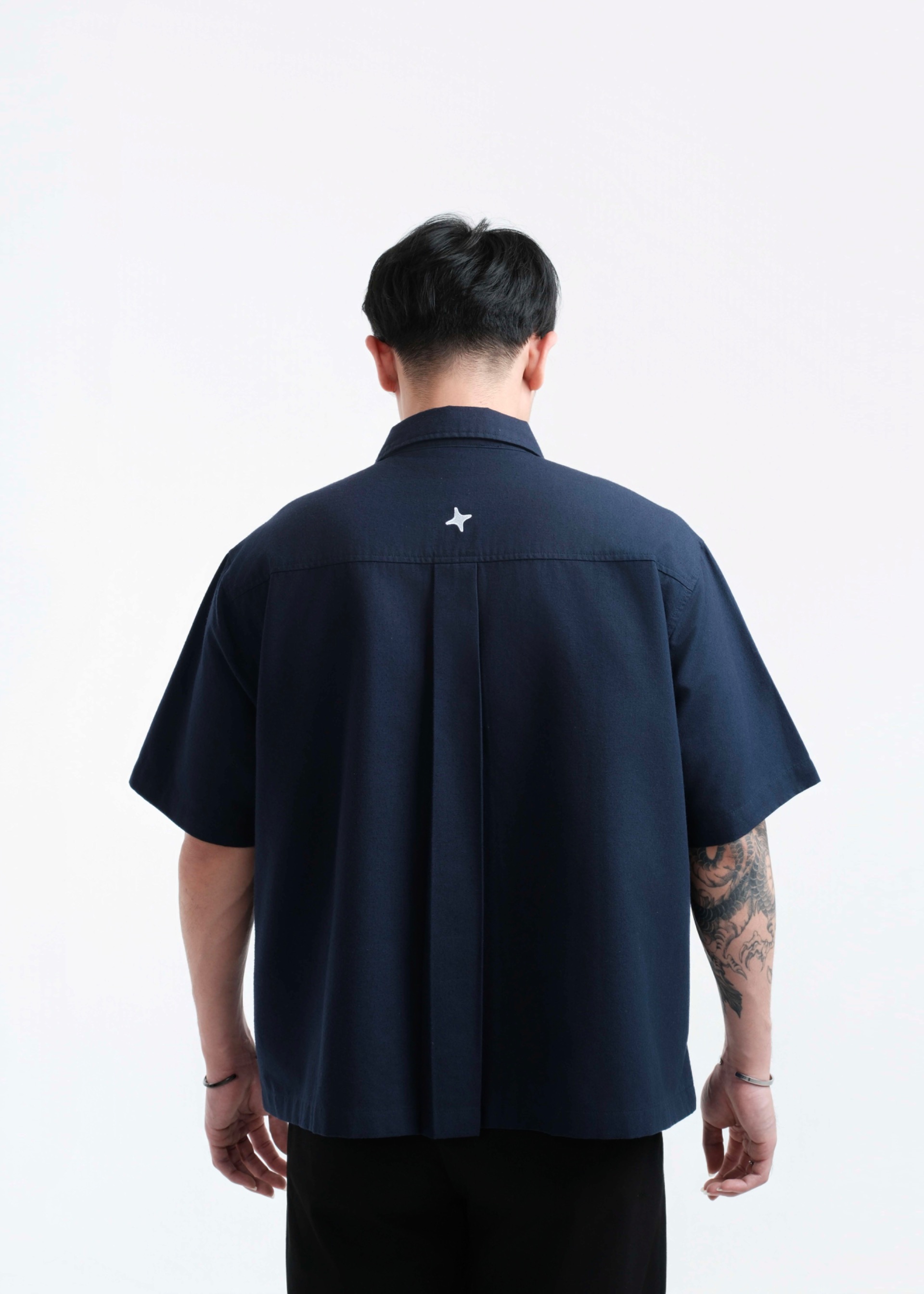 TIMTSHI Blueprint Shirt NAVY