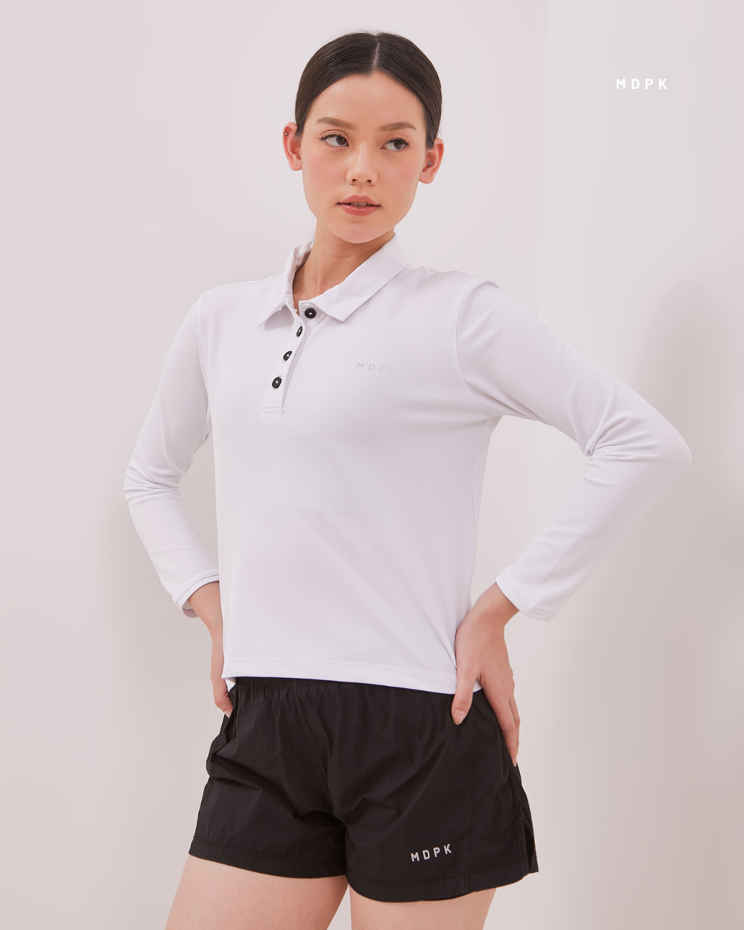 MDPK - Polo Long Sleeve Top