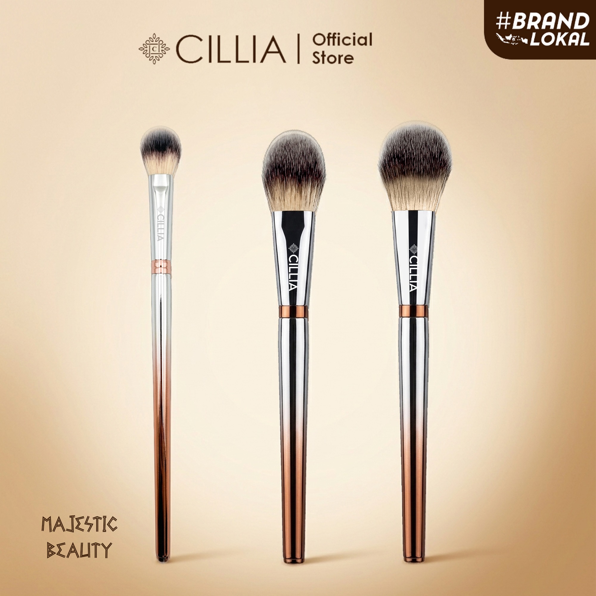 Kuas Make Up Cillia Majestic Beauty Brush