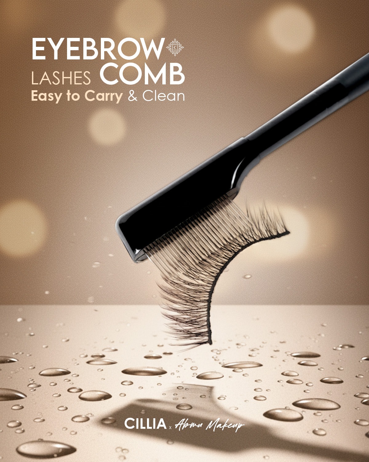 Eyebrows Lashes Comb Cillia X Abmu Makeup