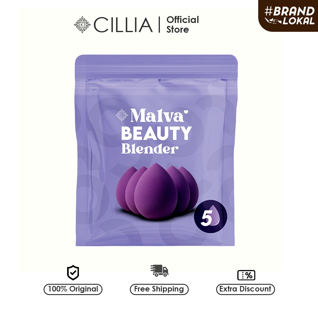 Malva Beauty Blender (Isi 5 Pcs)