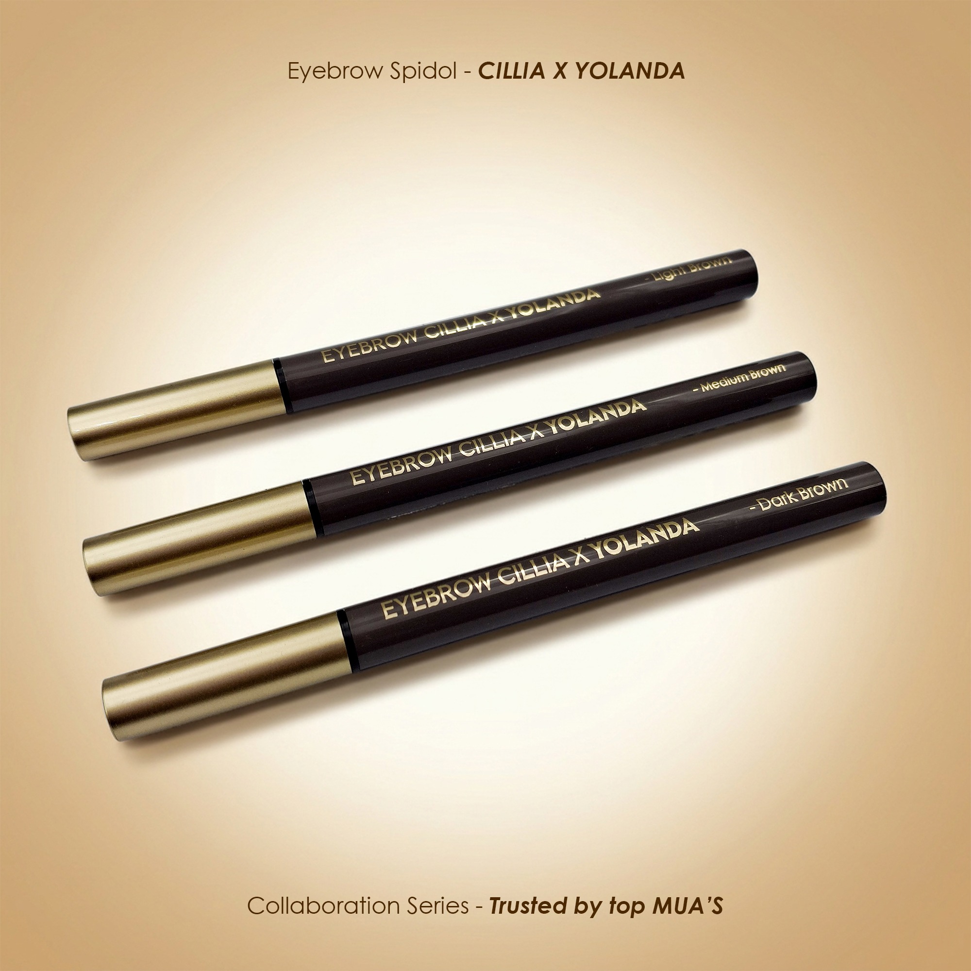 Eyebrow Spidol Alis Cillia X Yolanda Makeup
