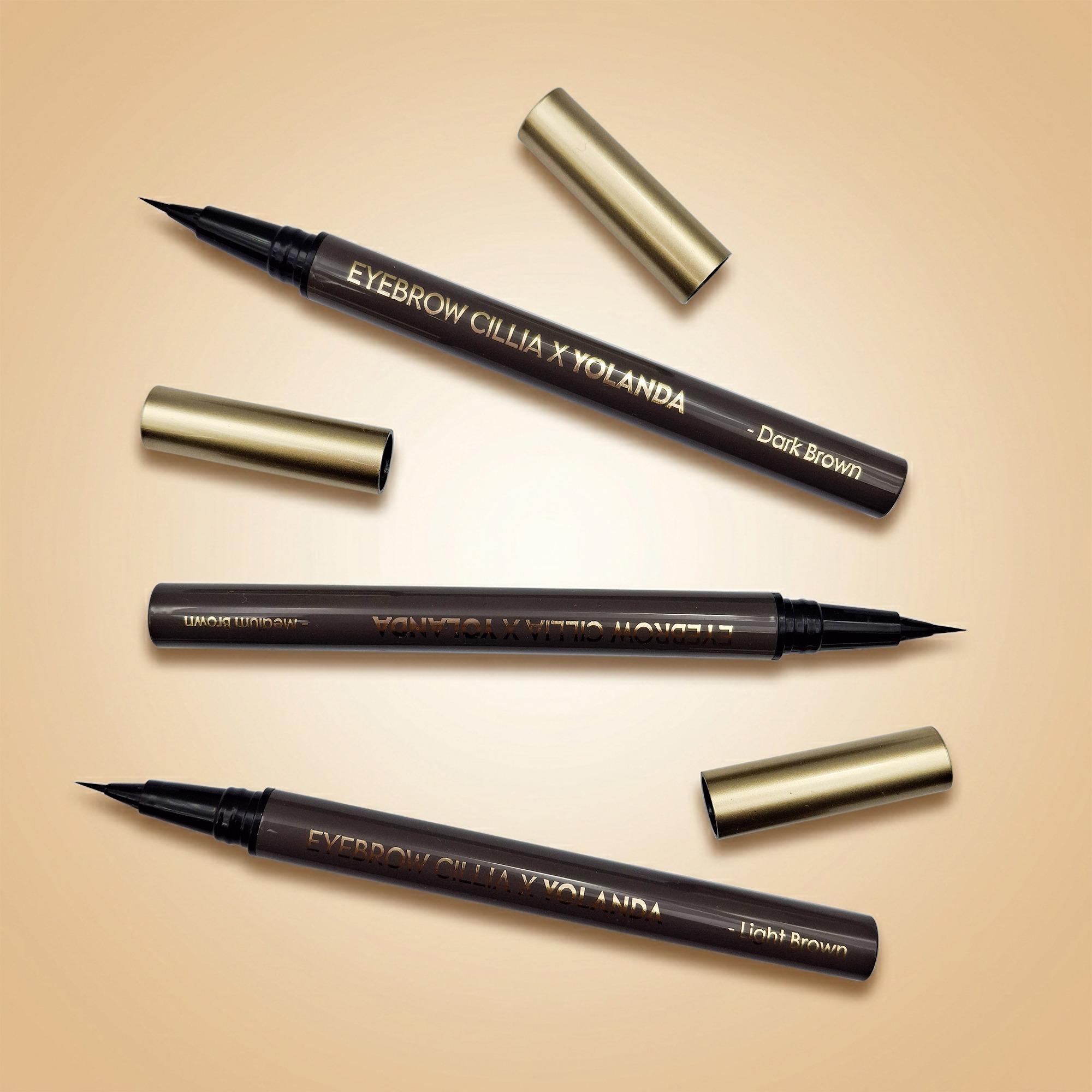 Eyebrow Spidol Alis Cillia X Yolanda Makeup