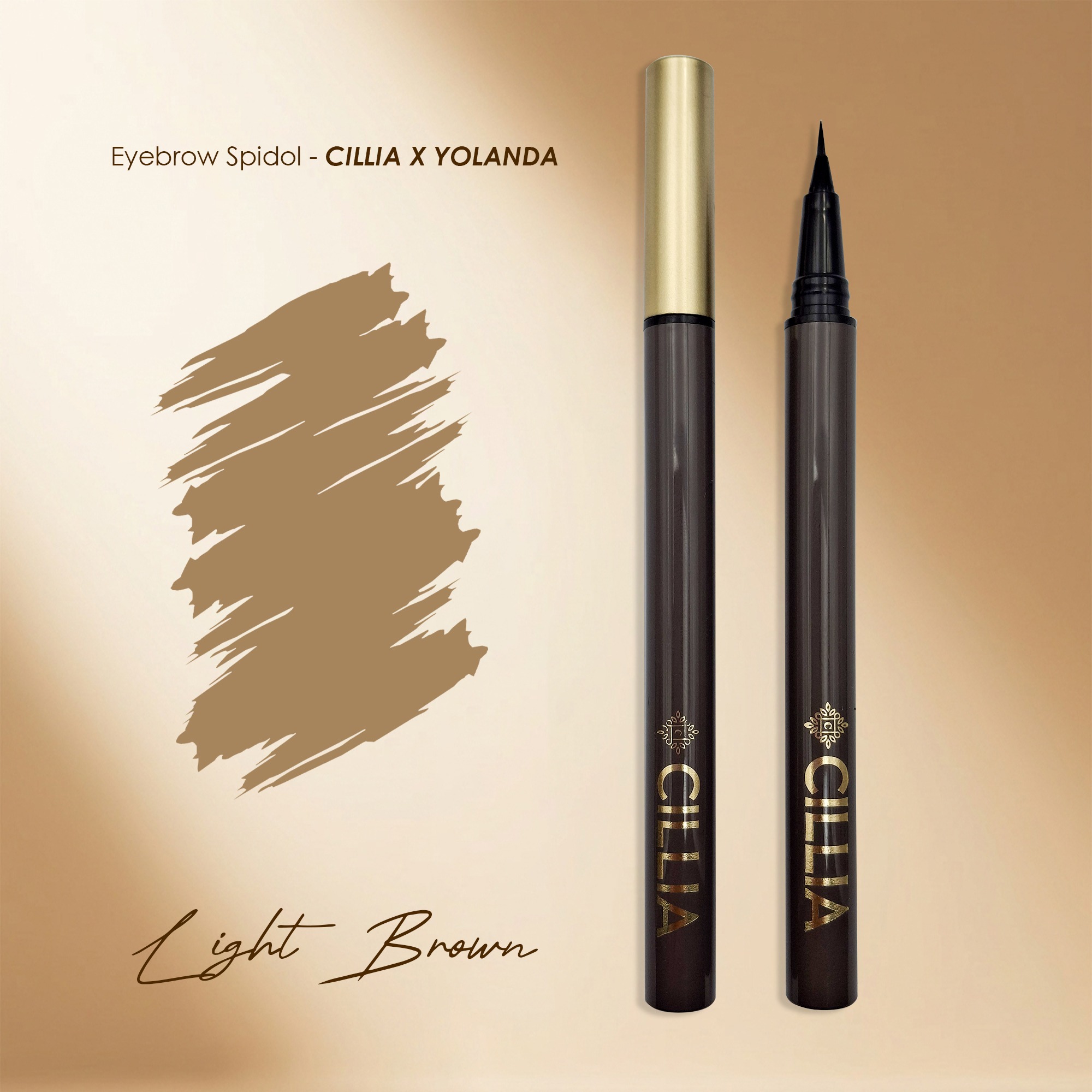 Eyebrow Spidol Alis Cillia X Yolanda Makeup