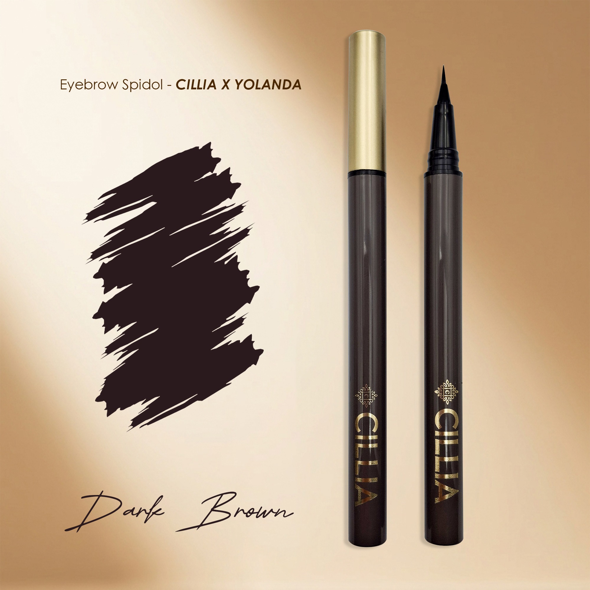 Eyebrow Spidol Alis Cillia X Yolanda Makeup