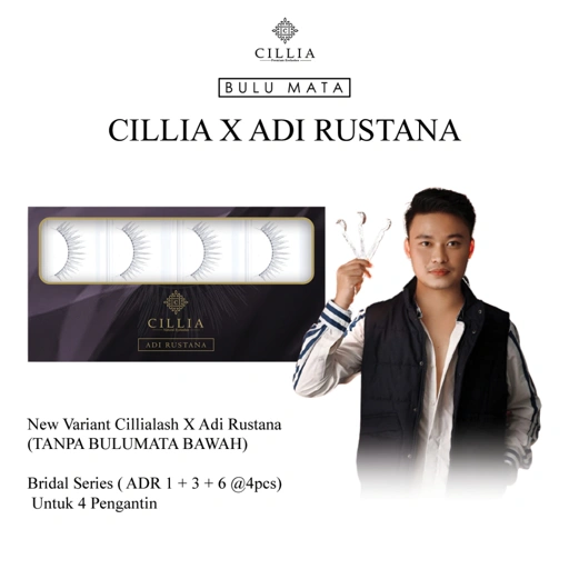 Image of Bulumata Cillia X Adi Rustana Series Bridal Tanpa Bulu Mata Bawah