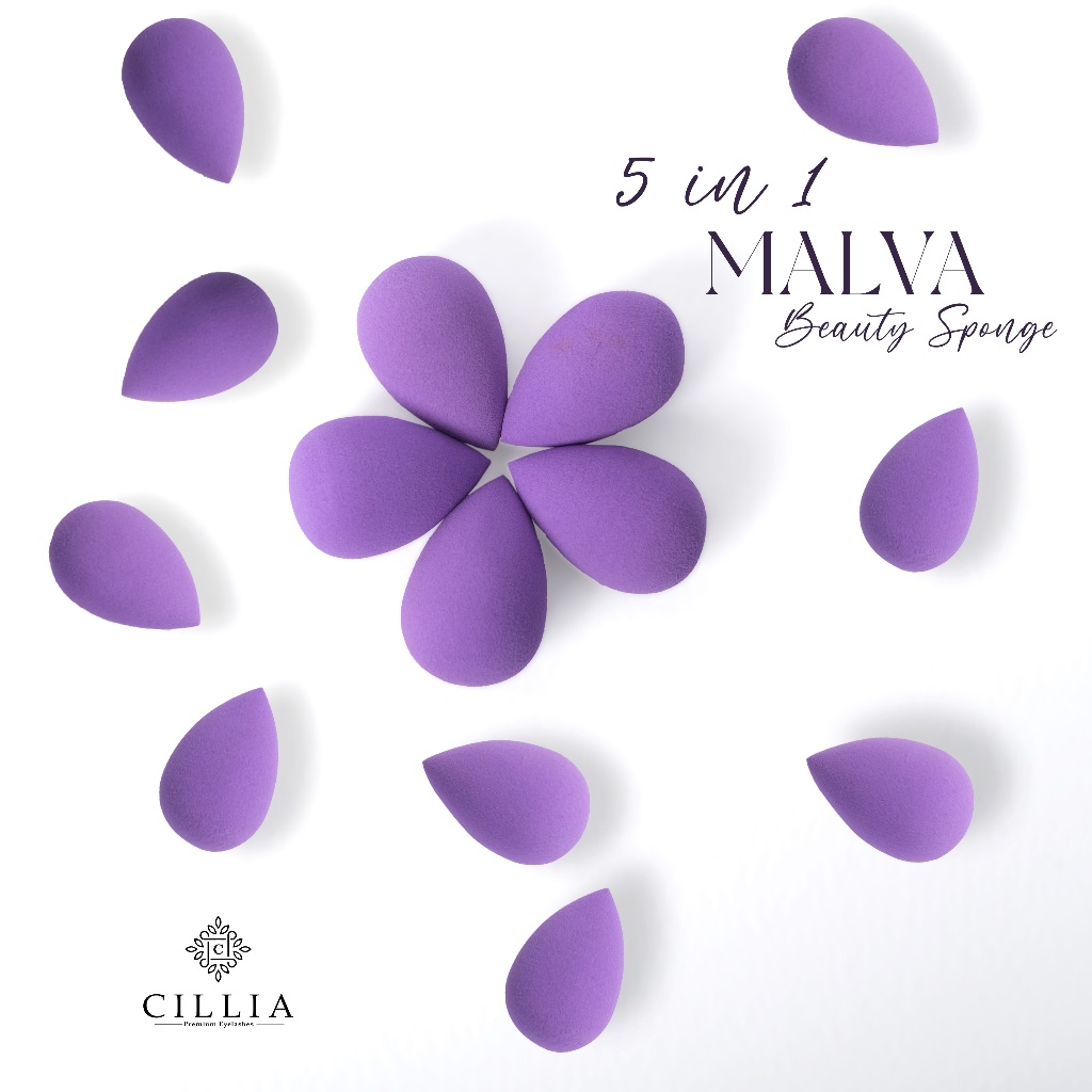 Malva Beauty Blender (Isi 5 Pcs)