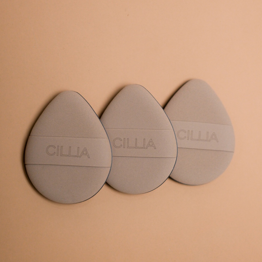 Cillia Vanilla Makeup Puff