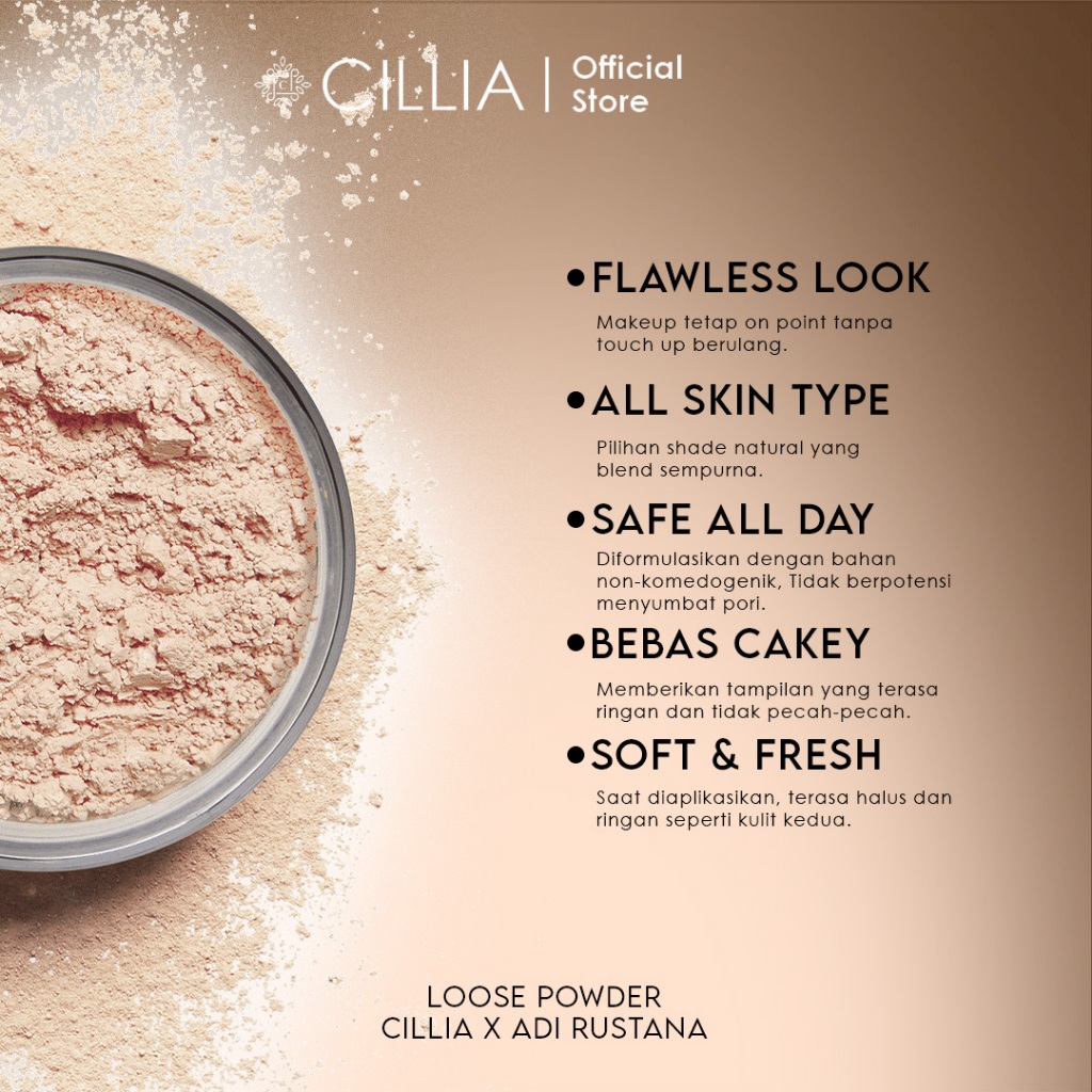 Loose Powder Cillia X Adi Rustana
