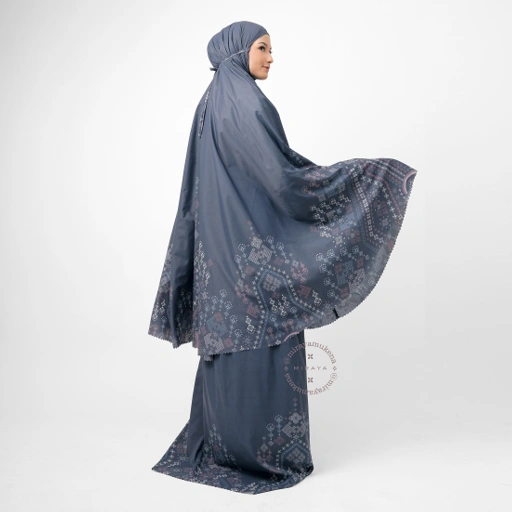 Image of Mukena Compact Miraya Myriad Navy