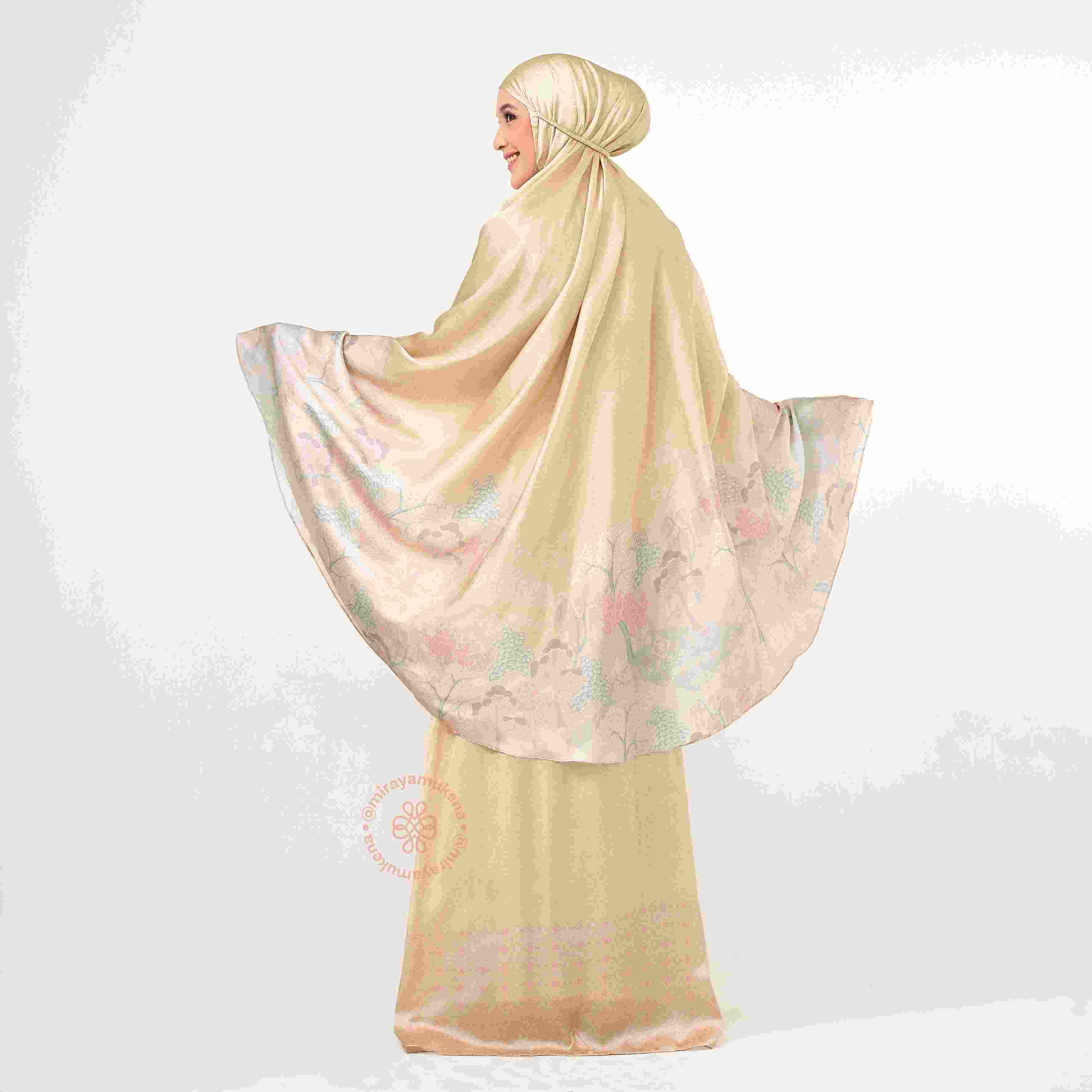 Mukena Travel Printing Miraya Jardin Sunbeam