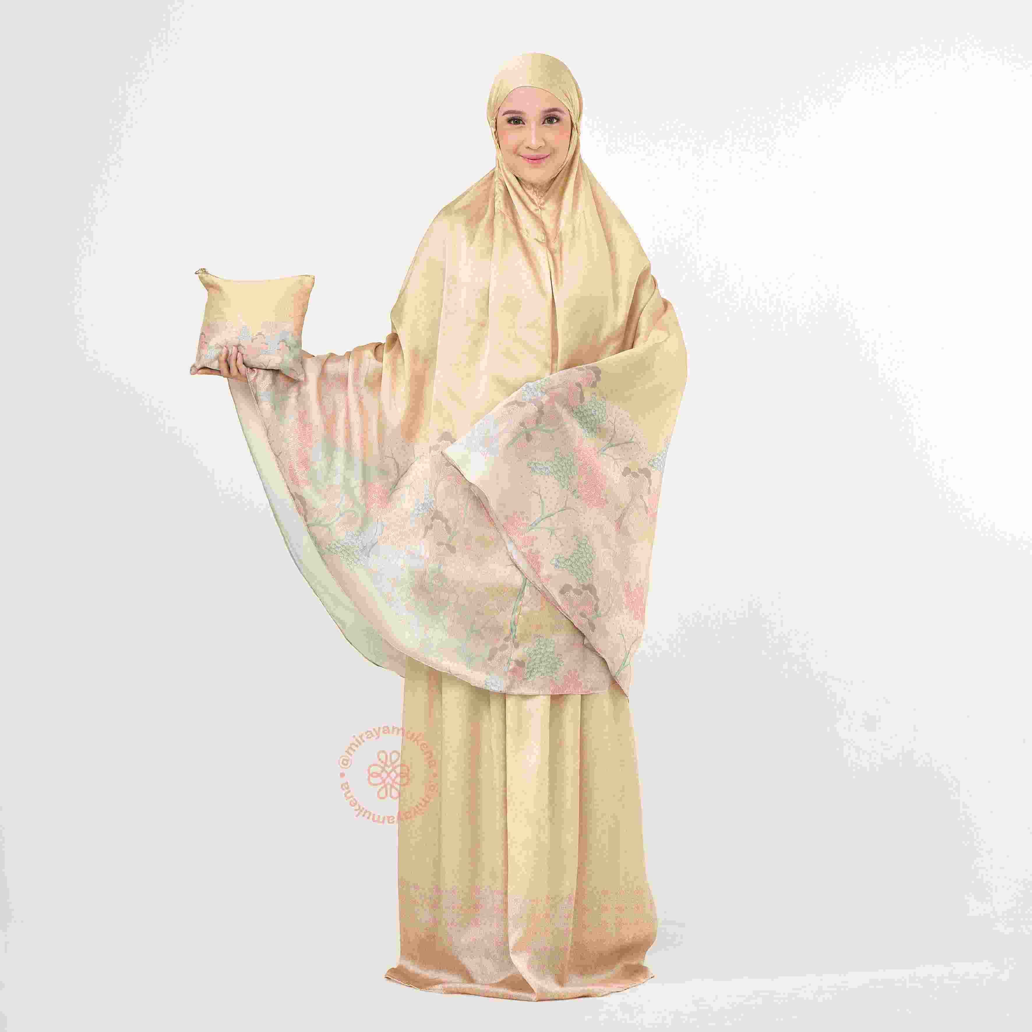 Mukena Travel Printing Miraya Jardin Sunbeam