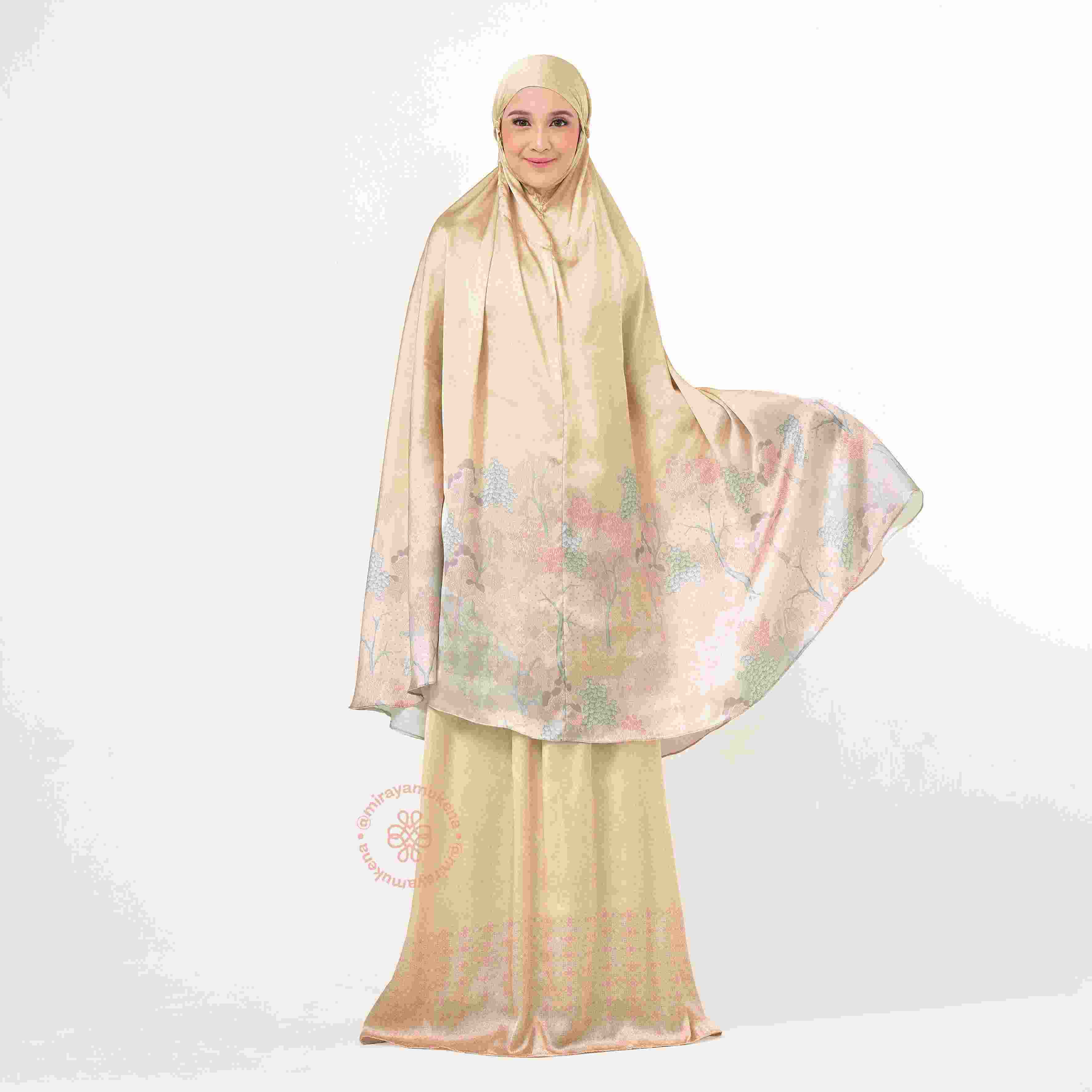 Mukena Travel Printing Miraya Jardin Sunbeam