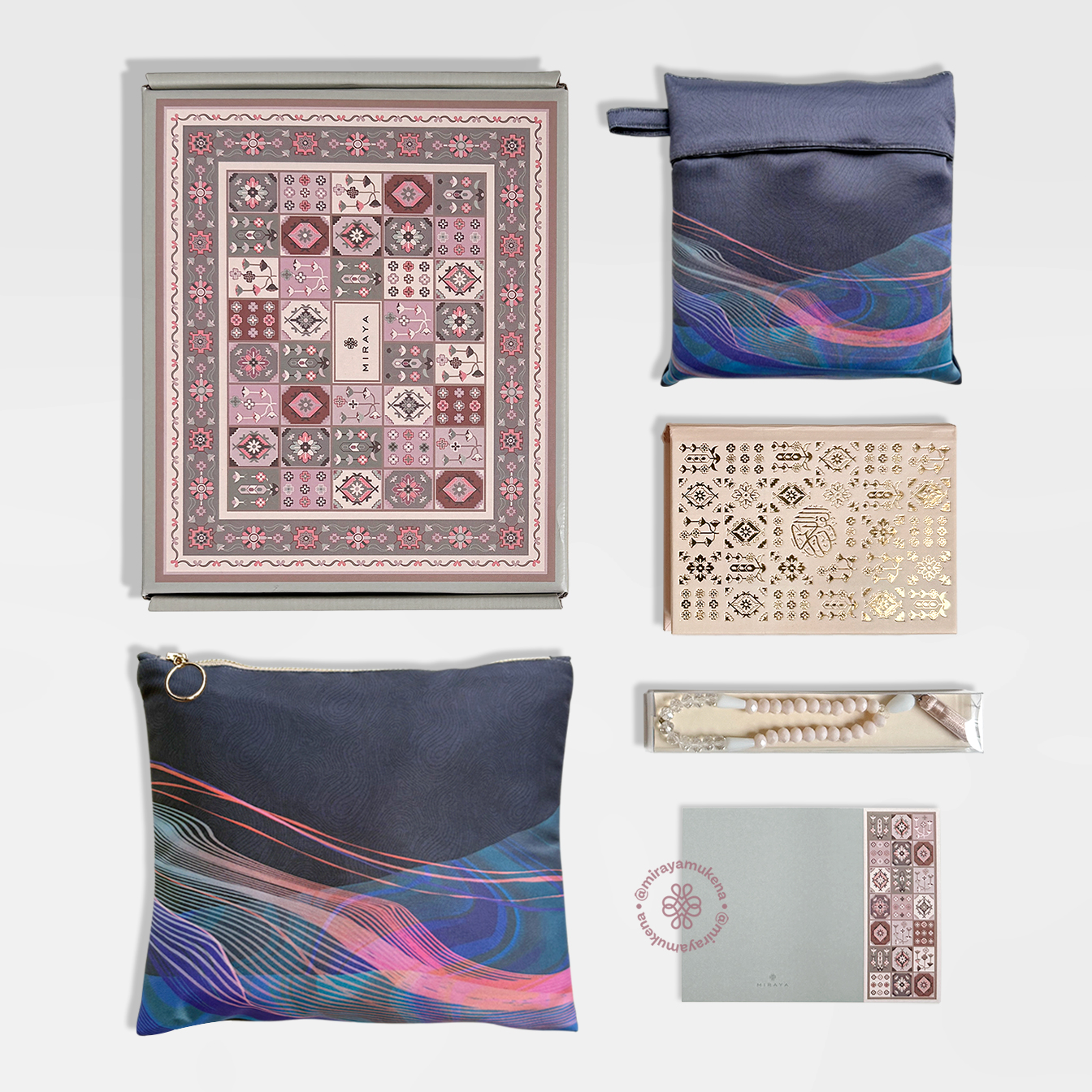 Hampers Set Miraya Flare Navy