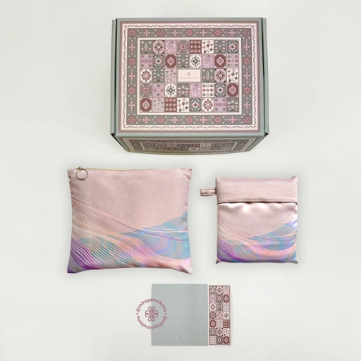 Image of Hampers Mukena Sajadah Miraya Flare Pomelo