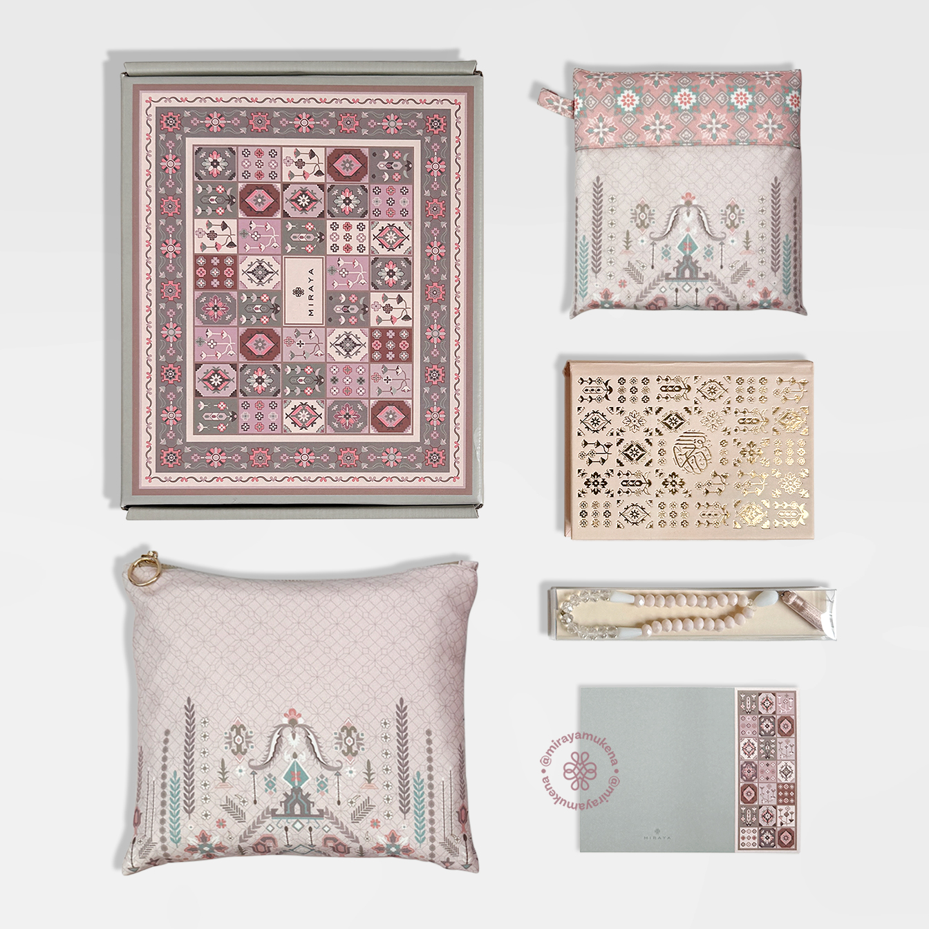 Hampers Set Miraya Folk Pink