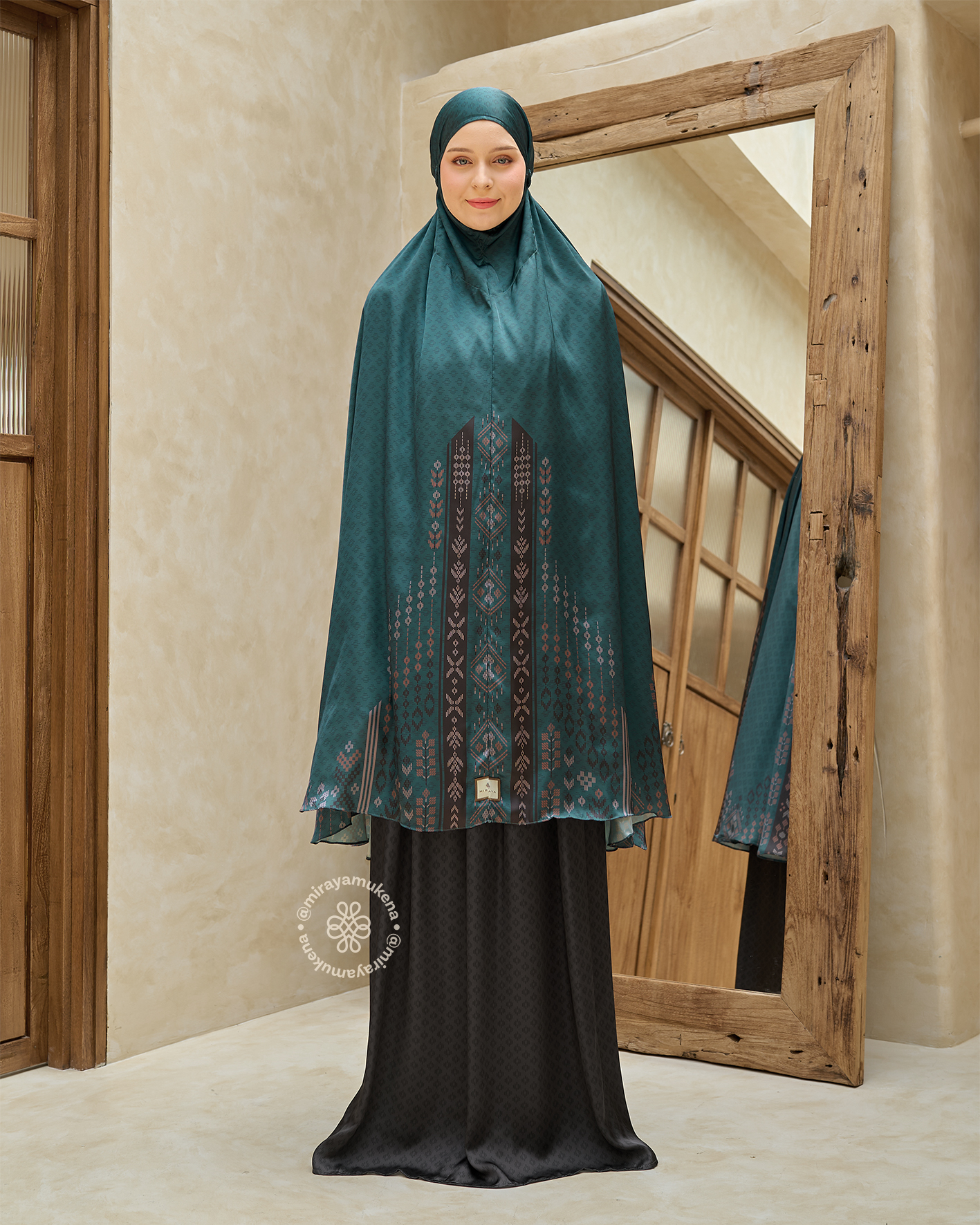 Hampers Mukena Sajadah Miraya Serene Emerald