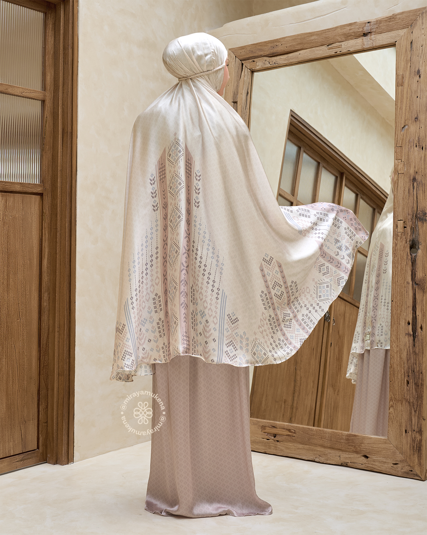 Hampers Mukena Sajadah Miraya Serene Ivory