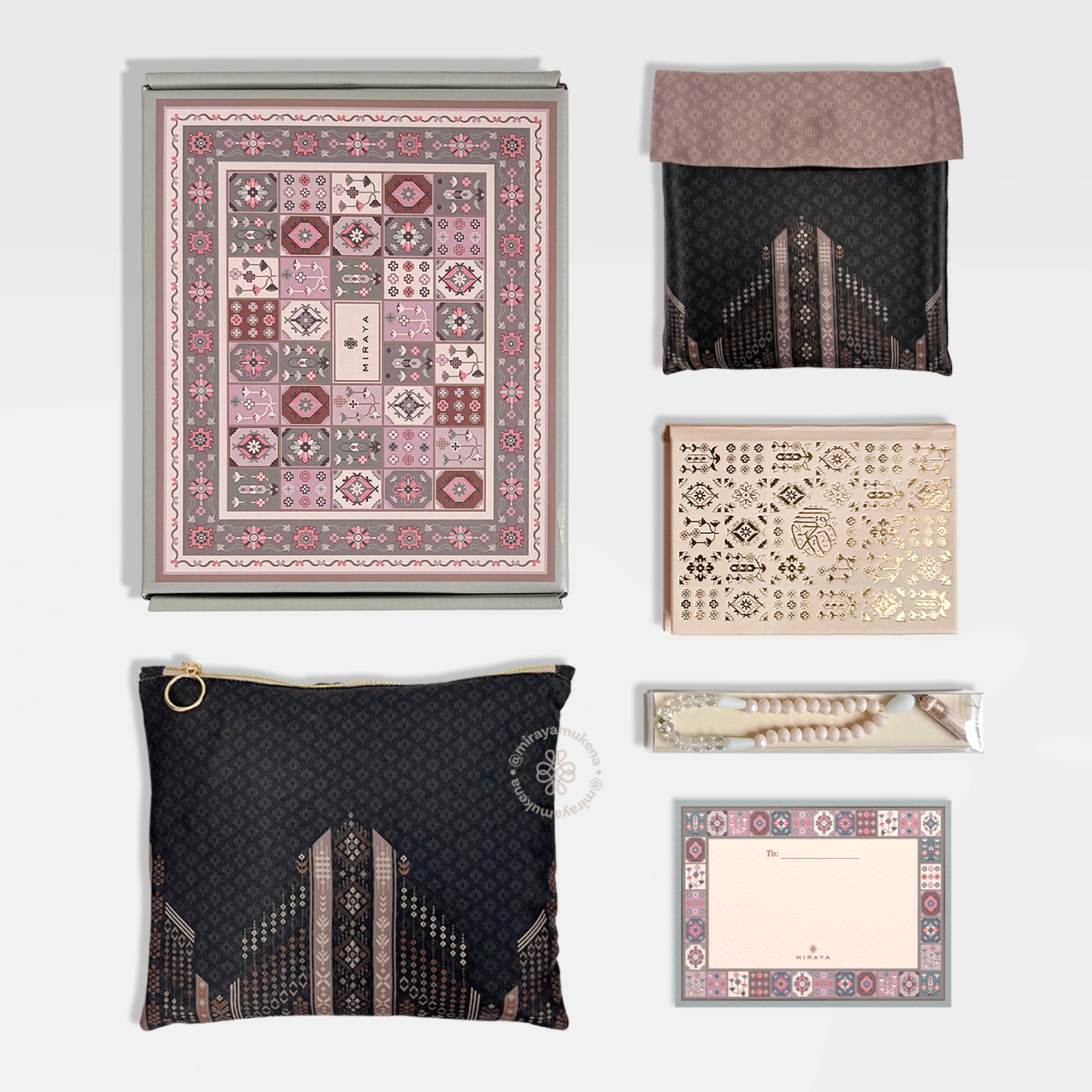 Hampers Set Miraya Serene Jet Black