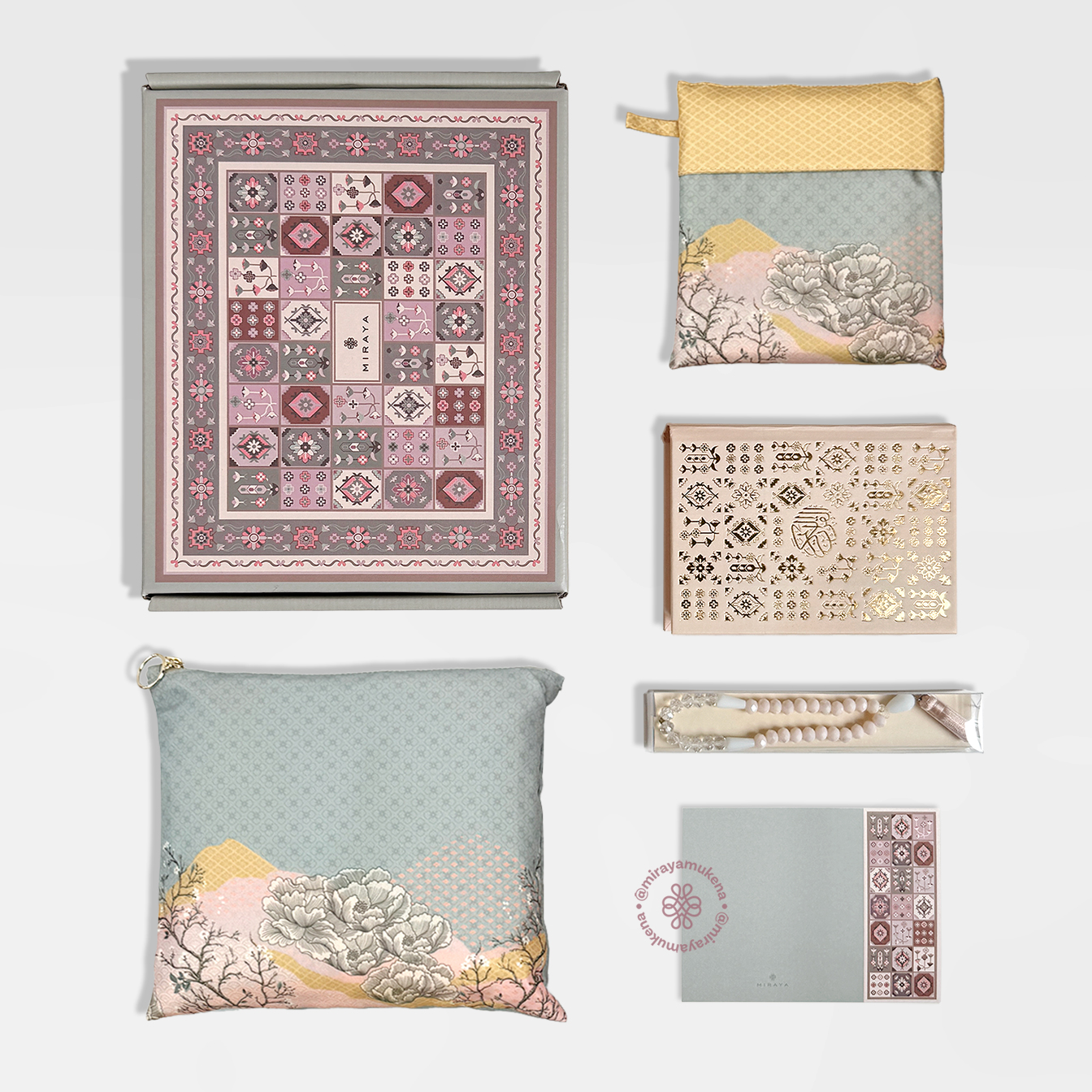 Hampers Set Miraya Hills Dusty Blue