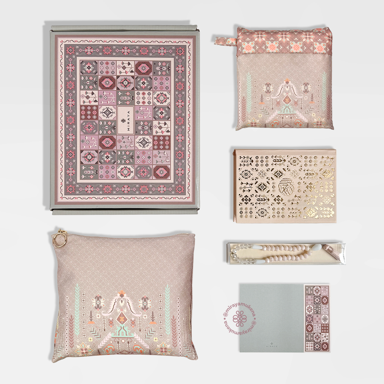 Hampers Set Miraya Folk Dust Peach