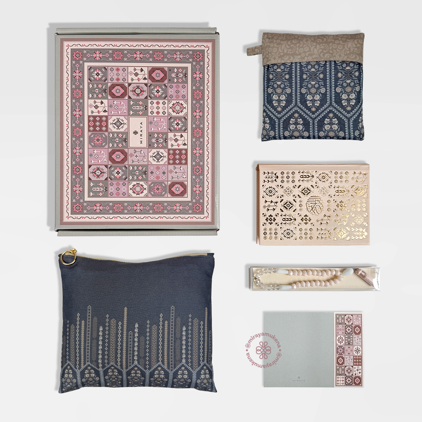 Hampers Set Miraya Frilly Azzure